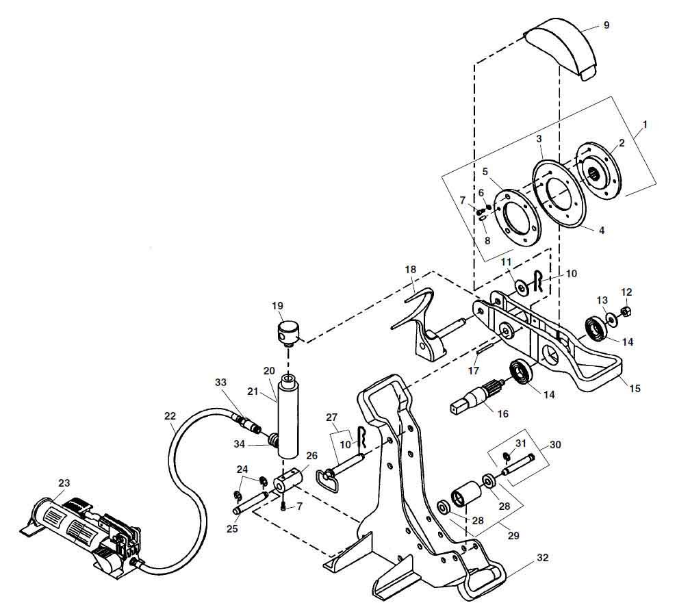 Parts | Model 258XL Power Pipe Cutter | RIDGID Store