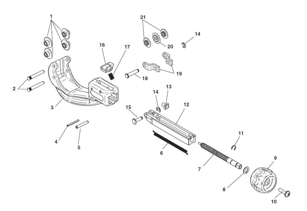 Parts | 151 Quick-Acting CSST Cutter | RIDGID Store