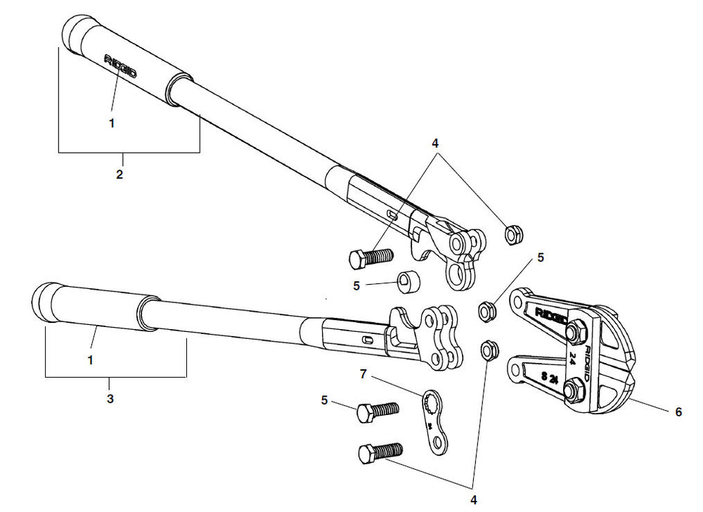 Ridgid S24 Bolt Cutter