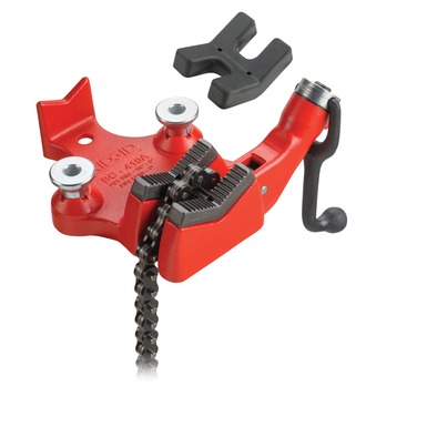 BC210PA 1/2" - 4-1/2" OD Top Screw Bench Chain Vise for Plastic Pipe