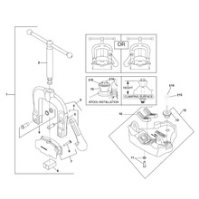 25A Bench Yoke Vise