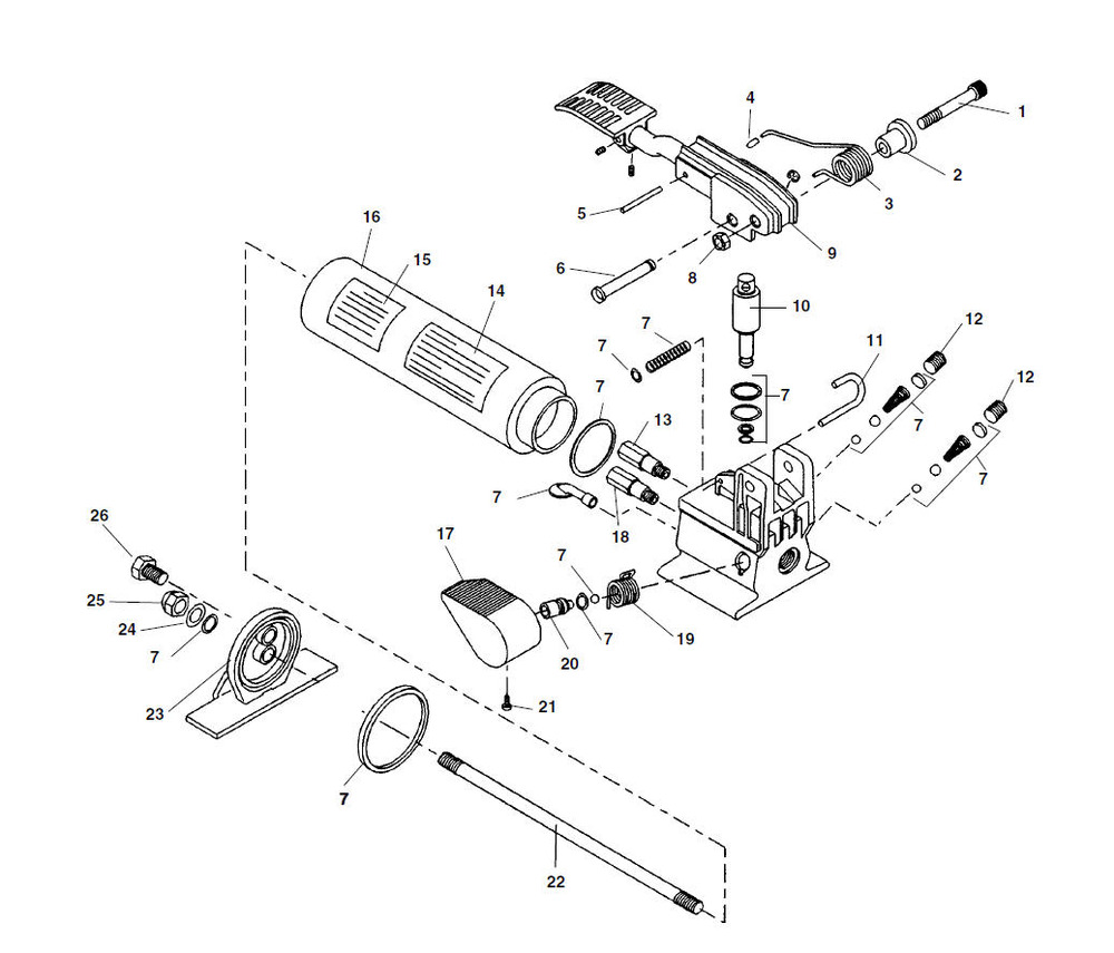 Parts | Model 258 Power Pipe Cutter | RIDGID Store