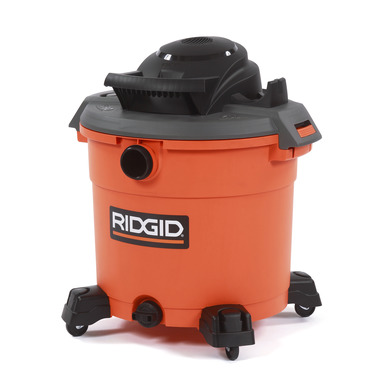 Ridgid 16-gallon wet/dry shop vac with filter for $60 - Clark Deals
