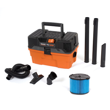 4.5 Gallon ProPack Portable Wet Dry Vac RIDGID Tools