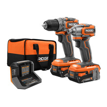 18V SubCompact Brushless 1/2 in. Drill/Driver and Impact Driver Combo Kit | RIDGID Tools