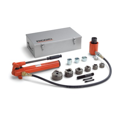 HKO-186 1/2"-2" Hydraulic Kit w/Hand Pump (Includes 2 Draw Bolts, Draw Bar, Spacers, 3' Hose)