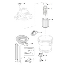 WD09701 Vac Assembly