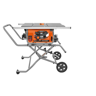 15 Amp 10-inch Table Saw with Folding Stand