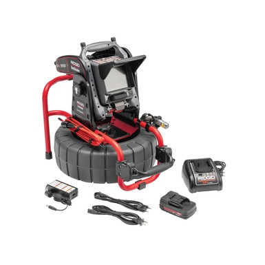 Ridgid 63673 Seesnake® Compact M40 Reel With Self-Leveling