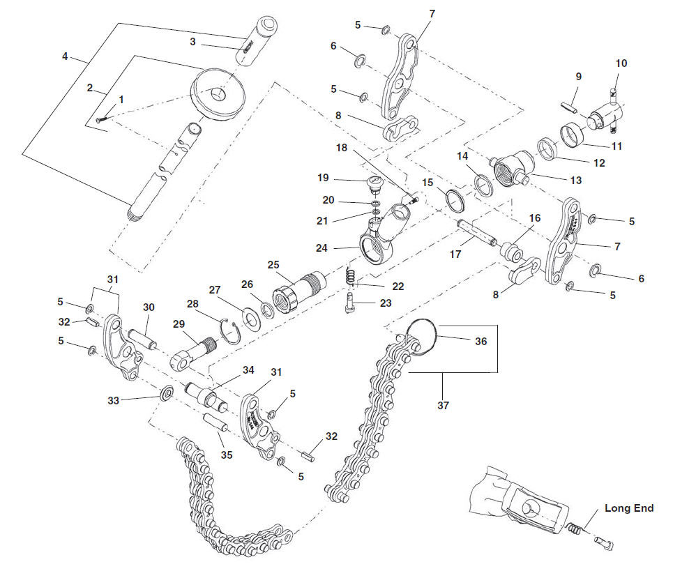 Parts | 248 Concrete Soil Pipe Cutter | RIDGID Store