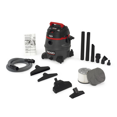 Ridgid 1-1/4 in. Car Cleaning Accessory Kit with 14-ft Hose for Wet/Dry Shop Vacuums