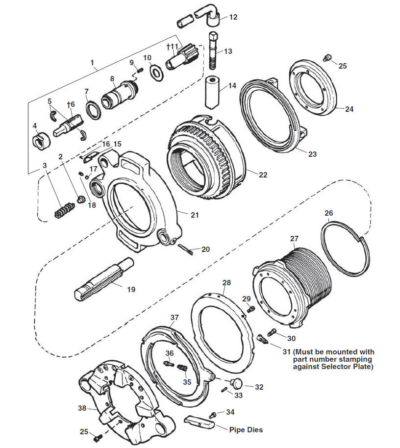 Ridgid 141 deals pipe threader manual