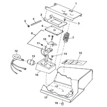 B-293 Footswitch for 1224