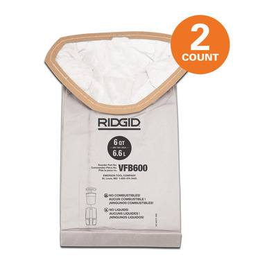 Ridgid hot sale dust bag