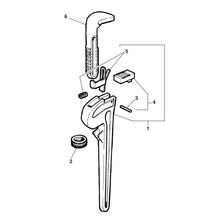 848 AL Pipe Wrench