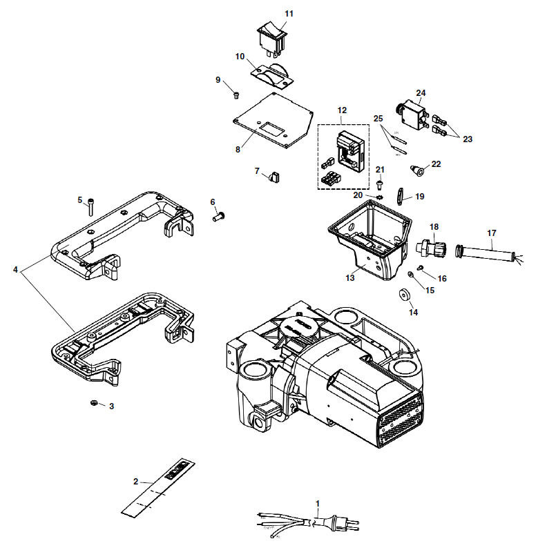 Parts | HC-450 Hole Cutting Tool | RIDGID Store