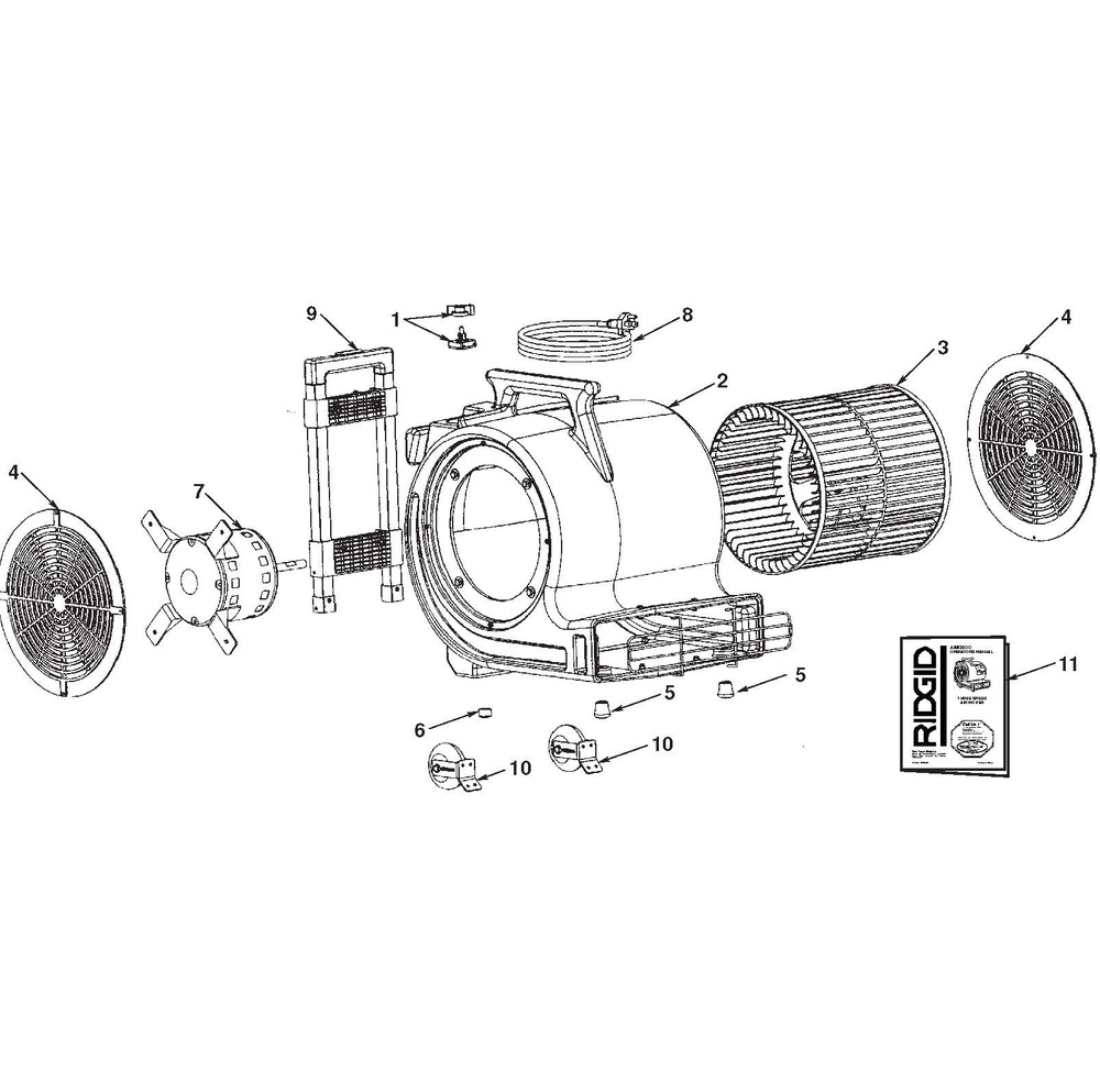 Air on sale blower parts