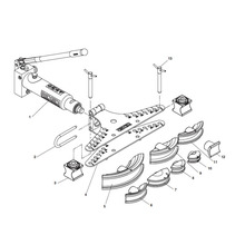 HB383 Hydraulic Pipe Bender