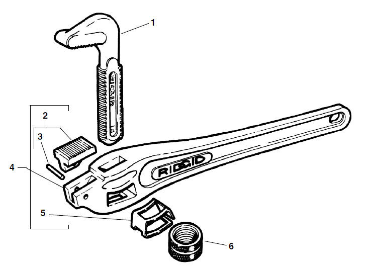 Adjustable Wrench Parts