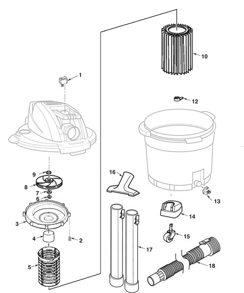  Ridgid Vacuum Accessories