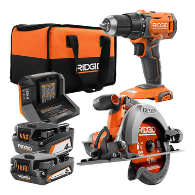 18V 2 Tool Combo Kit RIDGID Tools