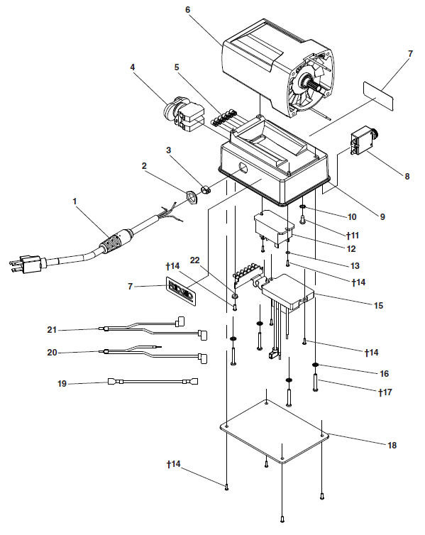 Parts | B-500 Transportable Pipe Beveller | RIDGID Store