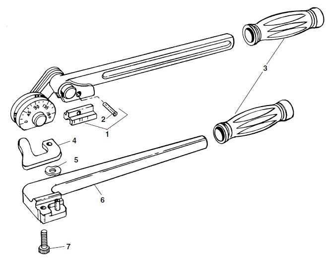 Parts | 403 Instrument Bender | RIDGID Store