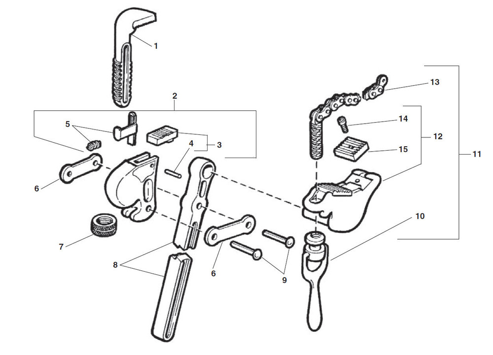 Parts | S-4A Compound Leverage Wrench, 5