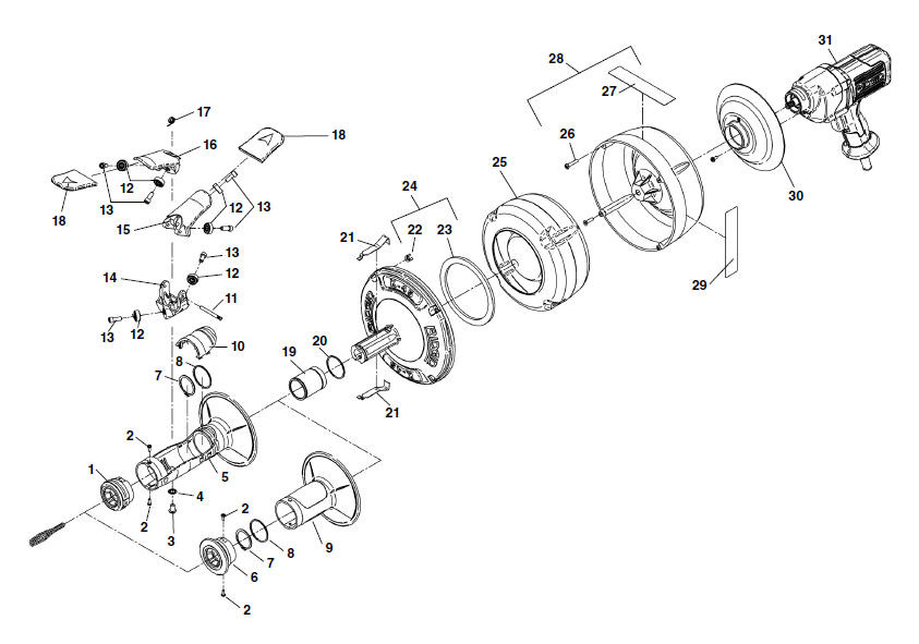 Ridgid 36013 K-45-1 Drain Cleaner