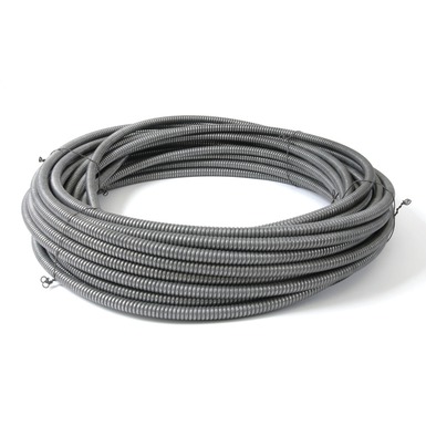 Drain Cleaning Cable 100 Feet x 1/2 Inch Solid Core Cable Sewer Cable Drain  Auger