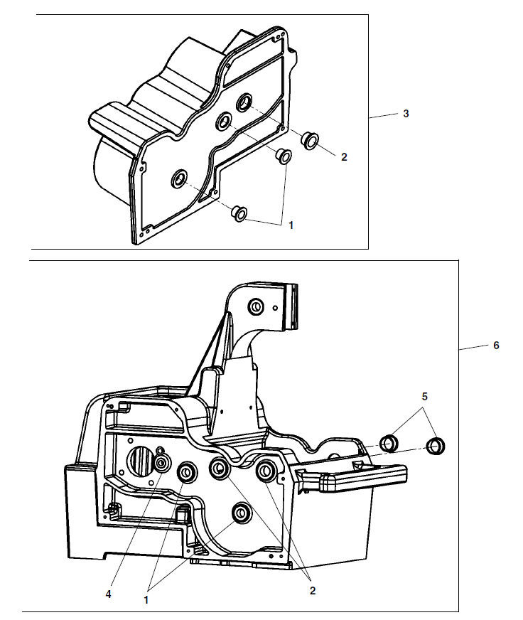 Parts | 122XL Copper Pipe Cutter and Prep Machine | RIDGID Store