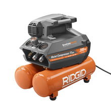 Compresor silencioso eléctrico de 200 psi y 4,5 gal. | Herramientas RIDGID