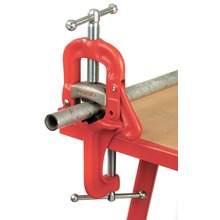 Pipe vise clearance clamp