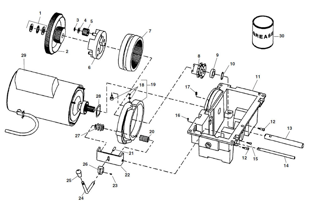 Parts | Model 1822-I Threading Machine | RIDGID Store