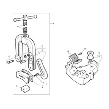 Parts | 21A 1/8 - 2" Bench Yoke Vise | RIDGID Store