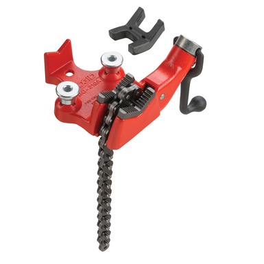 BC210PA 1/2" - 2-7/8" OD Top Screw Bench Chain Vise for Plastic Pipe