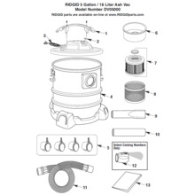 DV05000 Vac Assembly