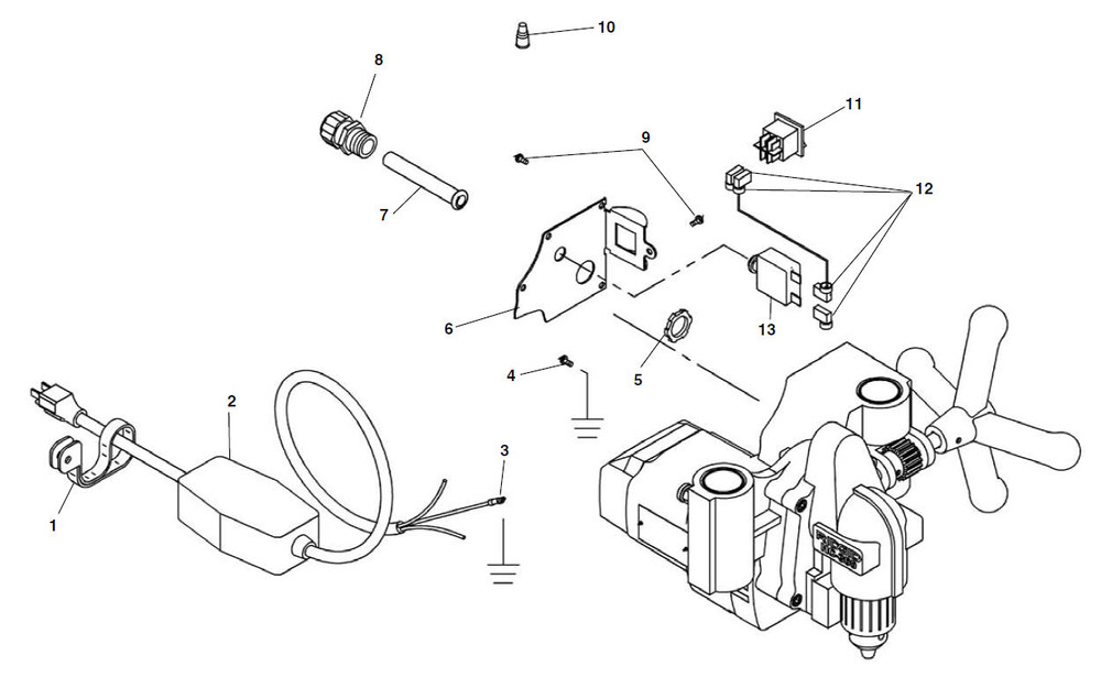 Parts | HC-300 Hole Cutting Tool | RIDGID Store