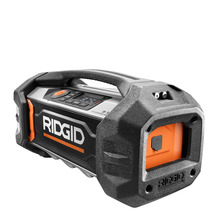 Radio para el lugar de trabajo con carga de 18 V y Bluetooth® | Herramientas RIDGID | Herramientas RIDGID