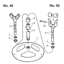 92 Adjustable Pipe Stand