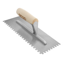 1/4 in. x 1/4 in. SQ-Notch Trowel | Herramientas RIDGID