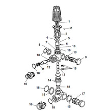 Unloader Valve - Early Style (Red Knob)