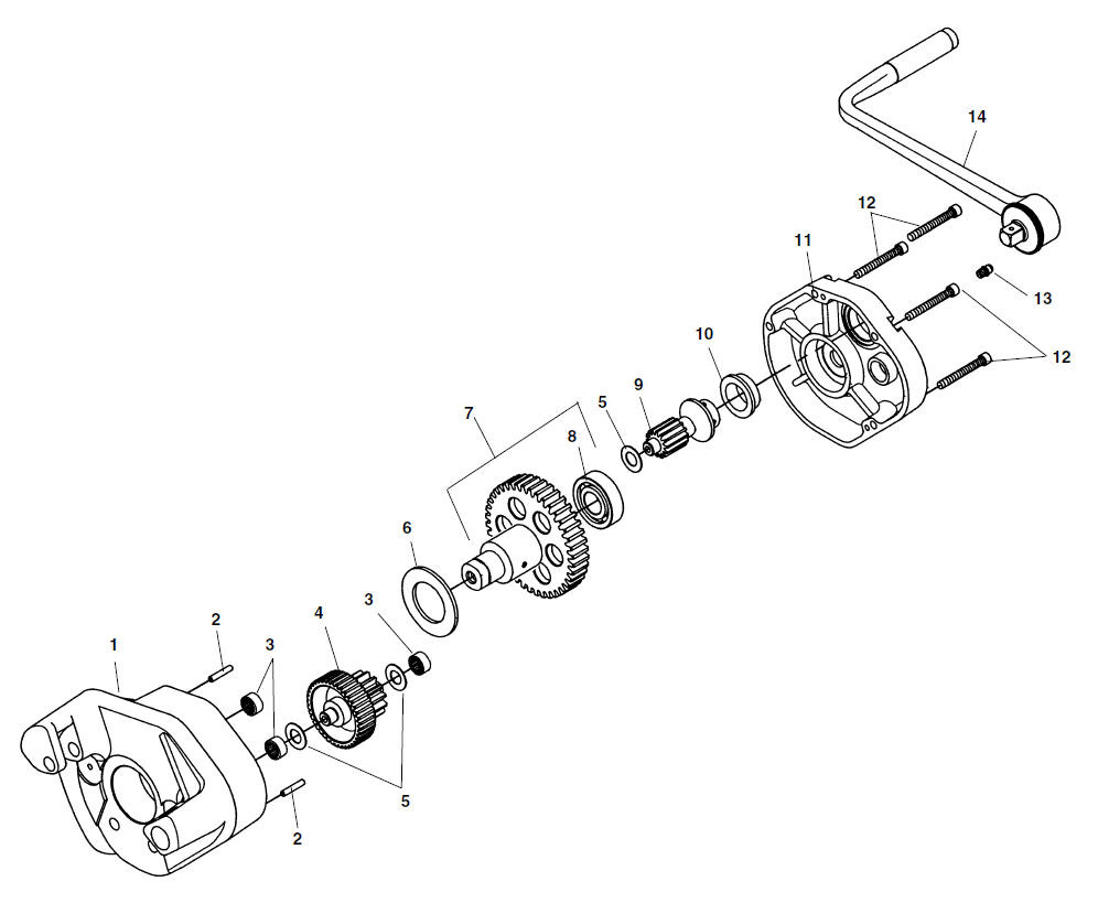 Parts | 915 Roll Groover | RIDGID Store