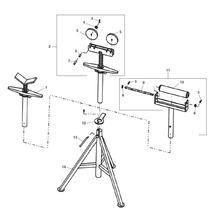 RJ-98 Low Roller Stand