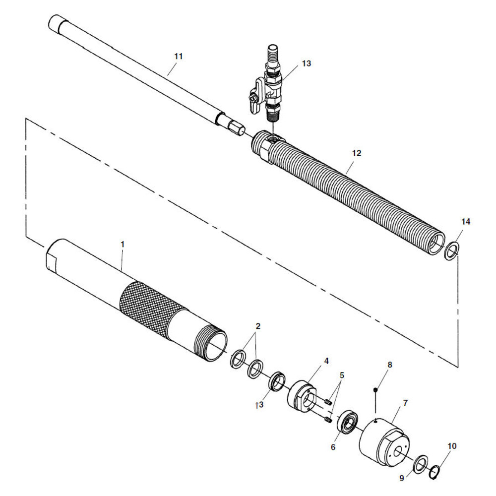 Parts | RT3422 Tapping Tool | RIDGID Store