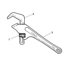 Parts | E-110 Offset Hex Wrench | RIDGID Store