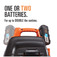 18-Volt 9 Gal. Cordless Wet/Dry Shop Vacuum (Tool Only) with Car Nozzle,  Utility Nozzle, Wet Nozzle and Extension Wands