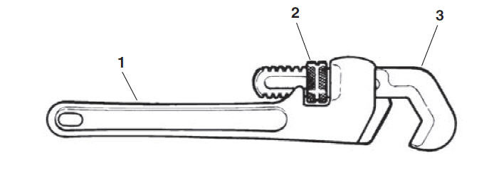 Parts | 25 Straight Hex Wrench | RIDGID Store