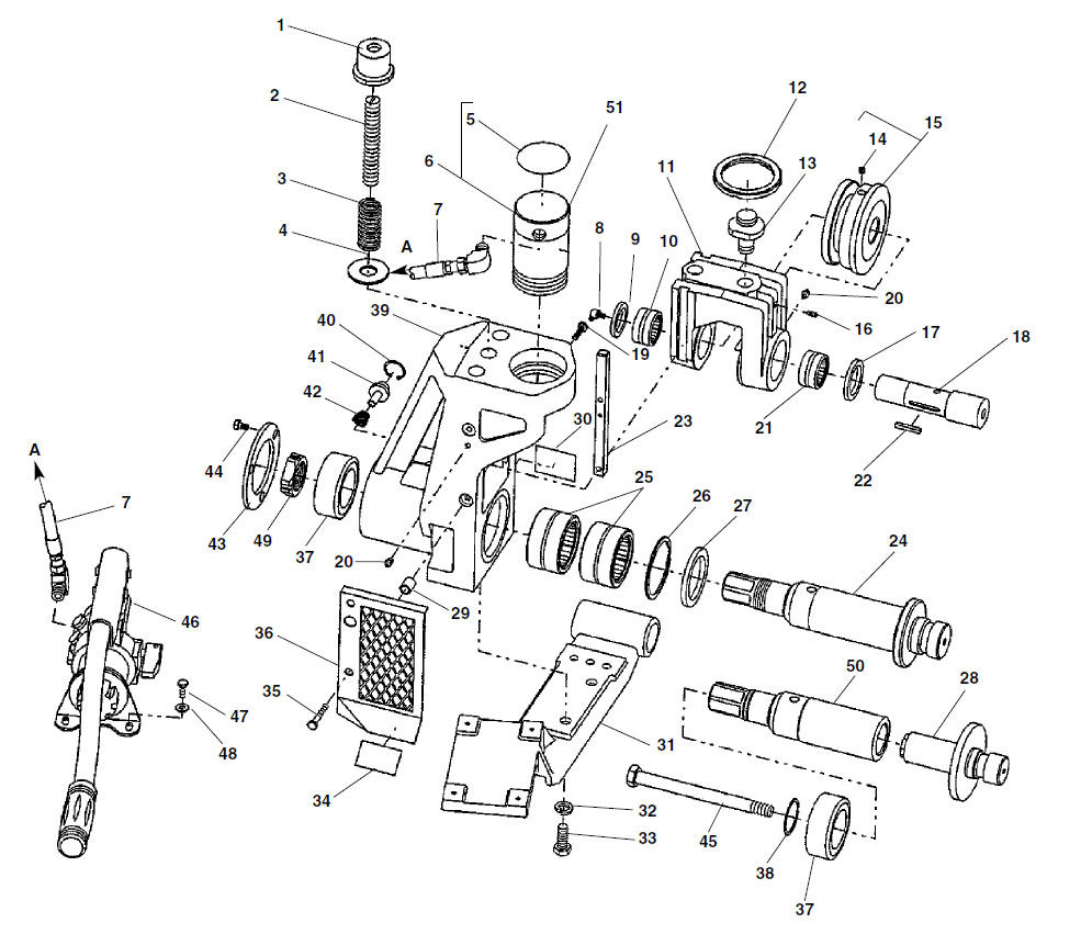 Parts | 918 Roll Groover | RIDGID Store