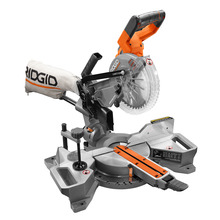 de 7-1/4 in sin escobillas de 18 V Sierra ingletadora | Herramientas RIDGID